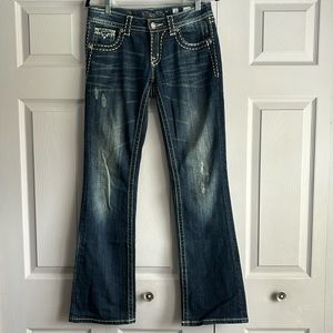 Miss Me Boot Cut Jeans Size 28 Style Jw5161B2L